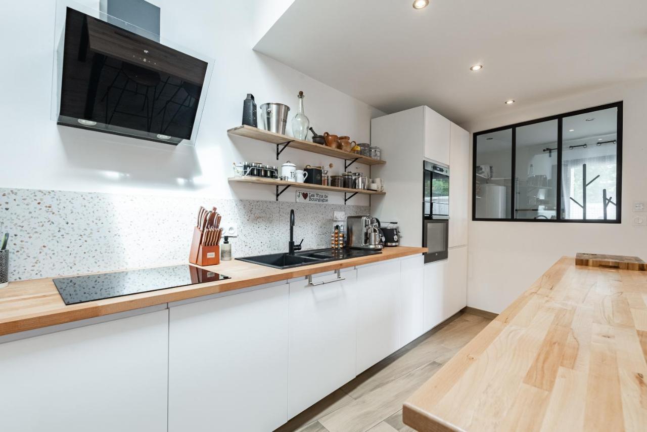 Charmante Maison Climatisee Avec Son Jardin A 10 Minutes De Dijon Marsannay-la-Côte Kültér fotó